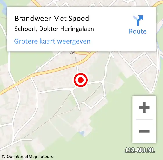 Locatie op kaart van de 112 melding: Brandweer Met Spoed Naar Schoorl, Dokter Heringalaan op 31 maart 2022 22:16
