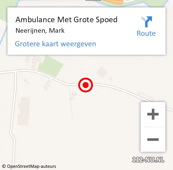 Locatie op kaart van de 112 melding: Ambulance Met Grote Spoed Naar Meteren, Mark op 9 april 2017 02:13