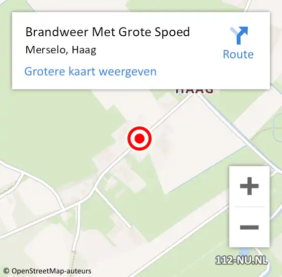 Locatie op kaart van de 112 melding: Brandweer Met Grote Spoed Naar Den Haag, N223 Li op 13 mei 2019 07:44