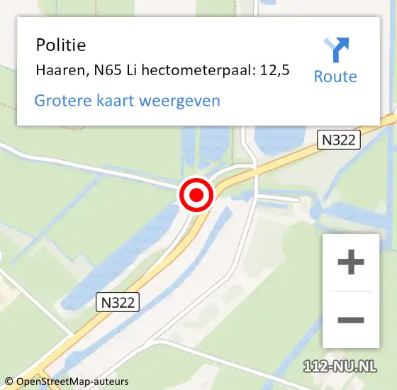 Locatie op kaart van de 112 melding: Politie Barendrecht, A29 Li hectometerpaal: 12,6 op 20 augustus 2019 16:56