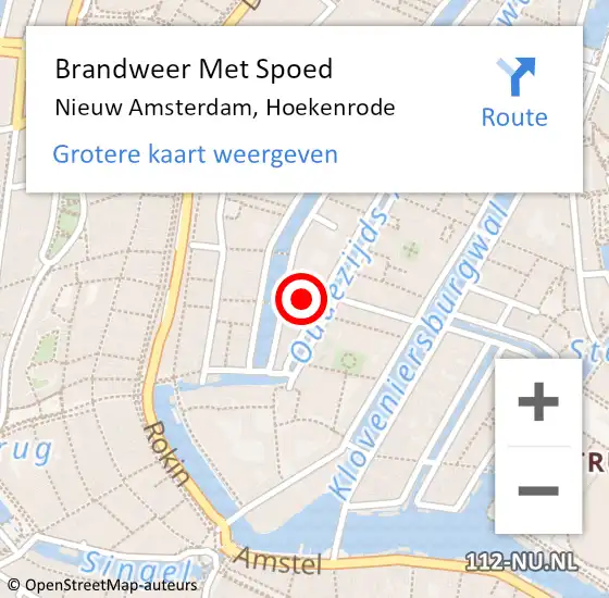 Locatie op kaart van de 112 melding: Brandweer Met Spoed Naar Amsterdam, Ir. Jakoba Mulderplein op 25 september 2020 12:12
