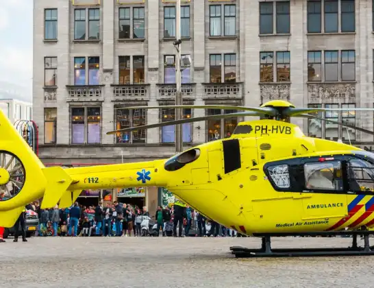 Traumahelikopter onderweg vanuit Ridderkerk | 28 maart 2024 12:34