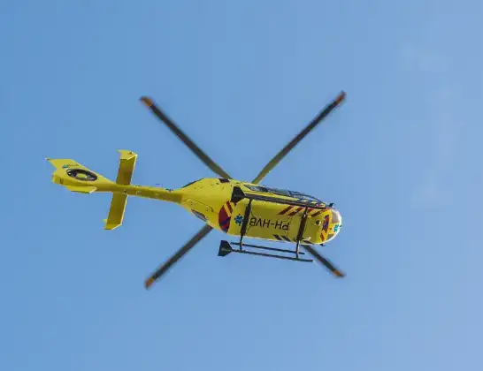 Traumahelikopter onderweg vanuit Amsterdam Heliport | 29 maart 2024 10:22
