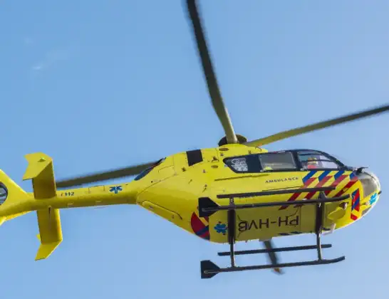 Traumahelikopter onderweg vanuit Amsterdam Heliport | 29 maart 2024 12:43