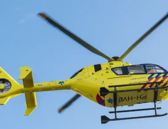 Traumahelikopter onderweg vanuit Amsterdam Heliport | 30 maart 2024 6:58