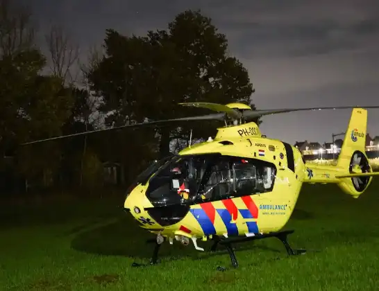 Traumahelikopter onderweg vanuit Universitair Medisch Centrum Groningen | 17 april 2024 19:18