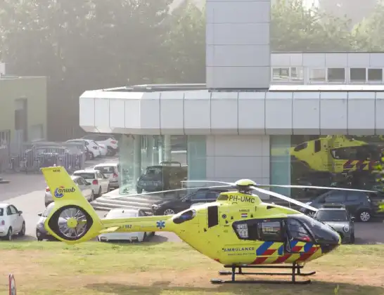 Traumahelikopter naar Rotterdam The Hague Airport | 22 april 2024 19:23