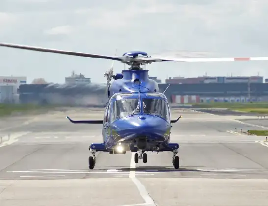 Politiehelikopter naar Vliegveld Midden-Zeeland | 10 mei 2024 10:12