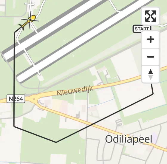 Vlucht Traumahelikopter PH-LLN van Vliegbasis Volkel naar Vliegbasis Volkel op zaterdag 20 april 2024 9:17