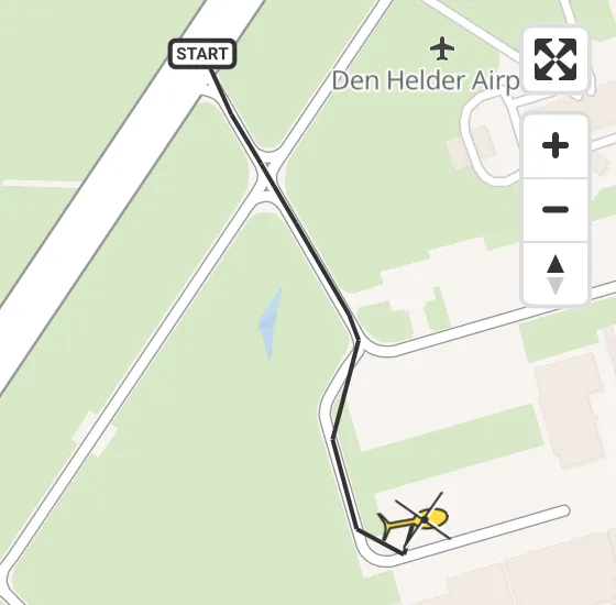Vlucht Kustwachthelikopter PH-BSR van Vliegveld De Kooy naar Vliegveld De Kooy op vrijdag 26 april 2024 19:34